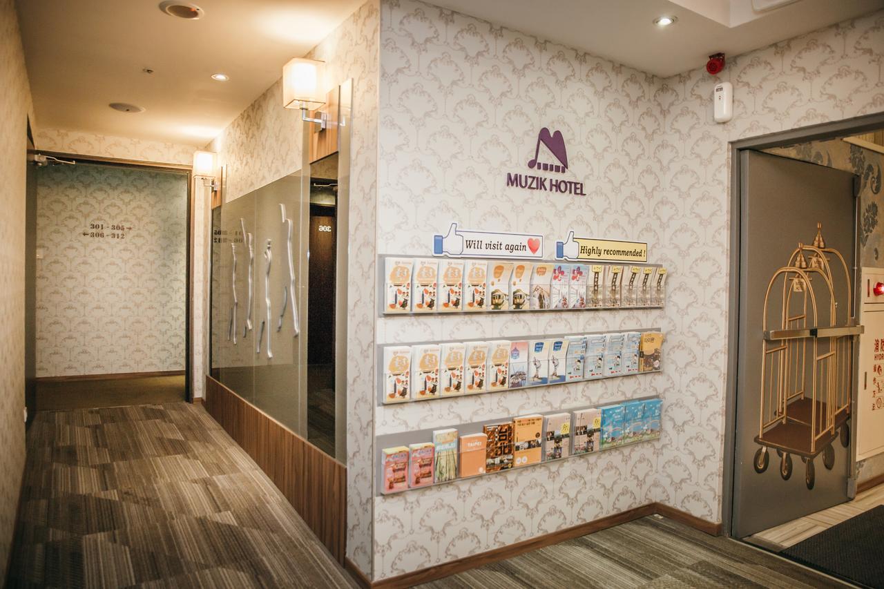 Muzik Hotel - Ximending Xining Branch Taipei Dış mekan fotoğraf